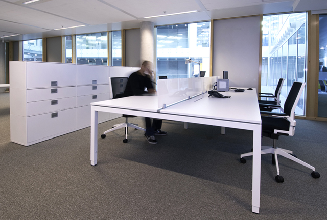 Dynamobel furnished Burginvest’s offices (Steigereiland, Amsterdam)