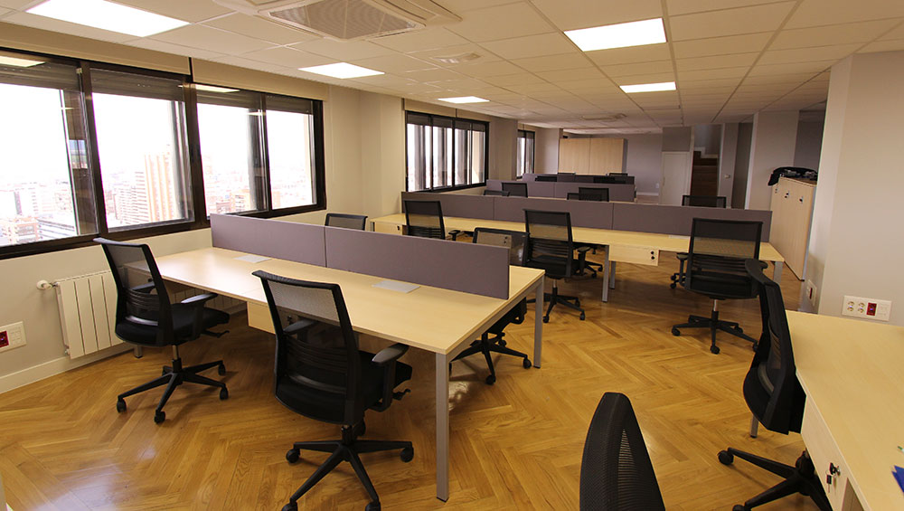 Bureaux – Bureau ouvert 11