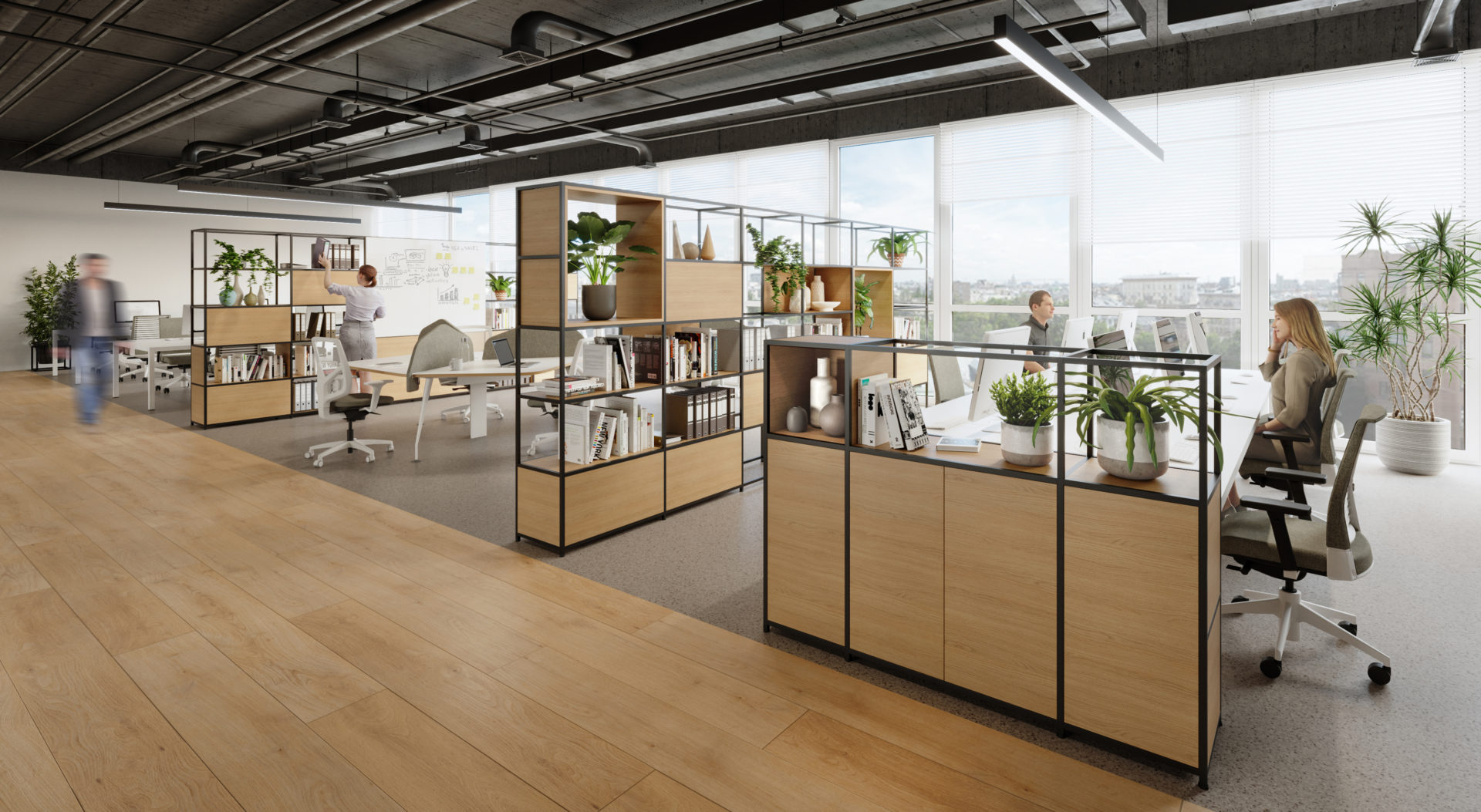 Space design and office furniture, keys to attracting talent